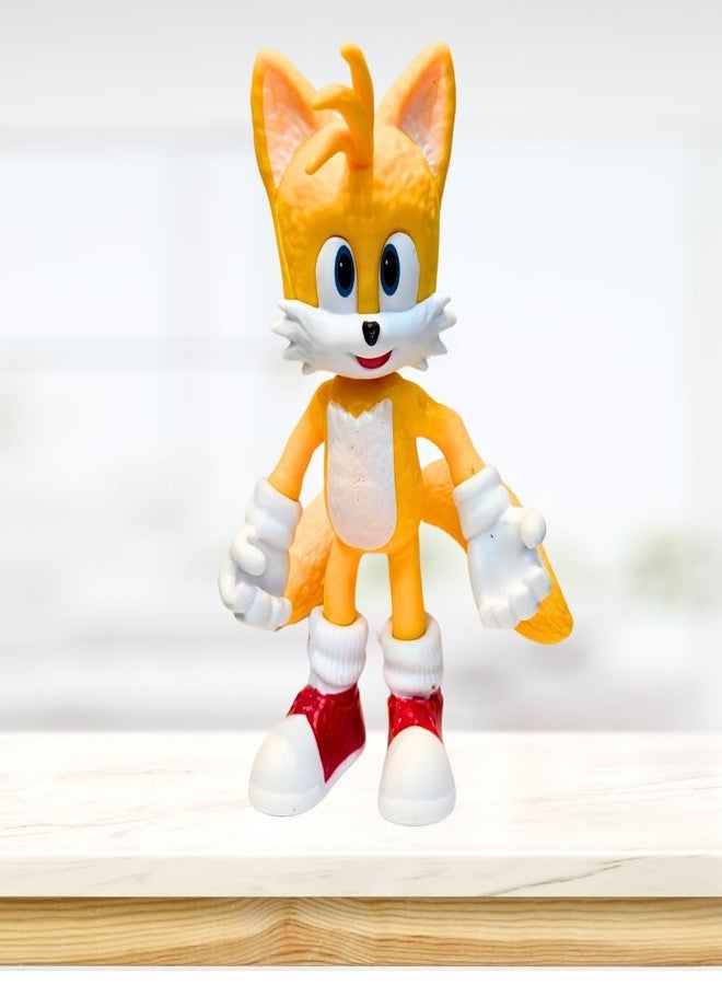 FUNFOB Game Cartoon Action Figure Height-15cm Collectible for Fans PVC Multicolour | So-nicc Orange Tail - Image 4